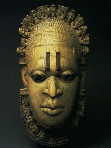 benin ivory pendant Benin Head